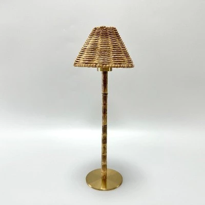 چراغ رومیزی Rattan برای اتاق نشیمن